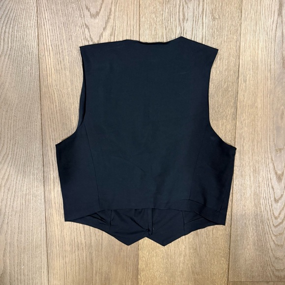 House of Harlow 1960 Black Women's Tailored Vest - Picture 3 of 3